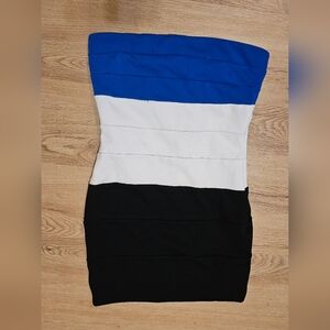 Vintage Forever 21 Bodycon Strapless Dress